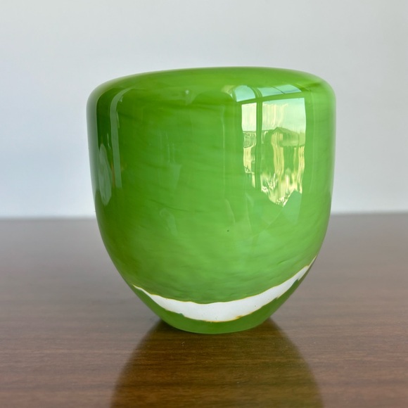 Nachtmann Green Crystal Heavy Votive - Picture 3 of 13